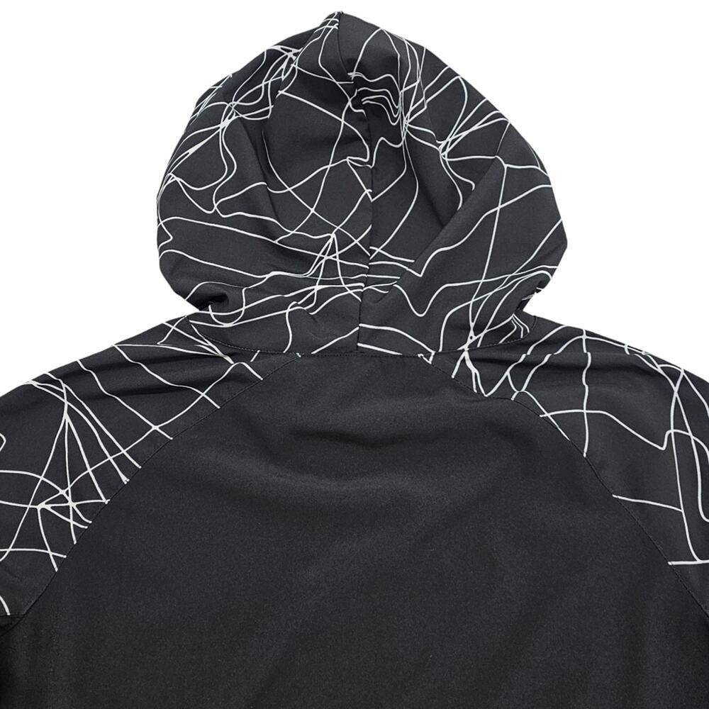 Fabletics Jacket Womens Medium Black White Athlei… - image 5